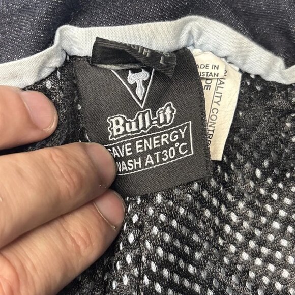 Bull-it Jeans Women’s Size 6 Dark Blue Boot Cut Lined Motorcycle Jeans - Picture 4 of 16